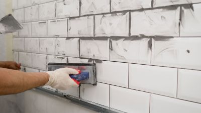 Tile Grouting Process